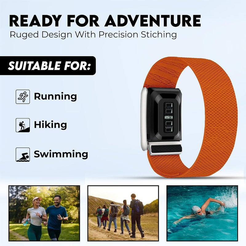 دادو حزام دادو الرياضي الناعم جداً من ال��ايلون المتوافق مع WHOOP 5.0 وOne وPeak وLife | حزام قابل للتنفس ومتين وملائم آمن | ليس للجيل الرابع - Image 4