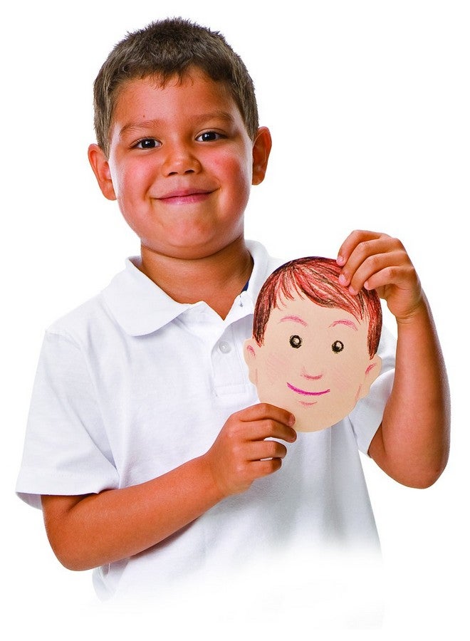 Roylco Funny Face Pad, 5 x 8 Inches, Assorted Colors, 50 Sheets - Image 2