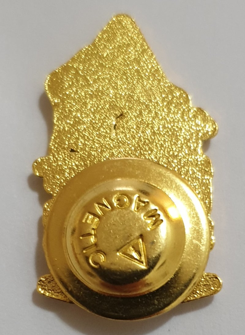 الزعابية بروش على شكل شعار اليوم الوطني لدولة الإمارات العربية المتحدة يد ترفع العلم - Image 4