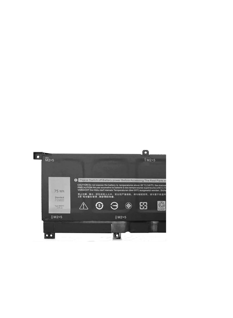Terabyte بطارية لابتوب 8N0T7 11.4V 75Wh 6 خلايا متوافقة مع ديل XPS 15 9575 P73F001 15-9575-D1605TS 15-9575-D1805TS Precision 5530 2 في 1 سلسلة نوتبوك 08N0T7 TMFYT 0TMFYT 0TT7 MFYT - Image 2