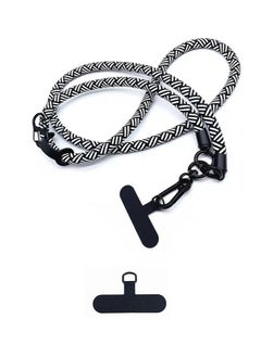Dominy 120CM Cell Phone Lanyard, Adjustable Crossbody Cell Phone Strap with Additional 2 Hooks,Around the Neck Wrist Strap for Most Smartphone Case, Headset Keychain,Thick  - Image 1