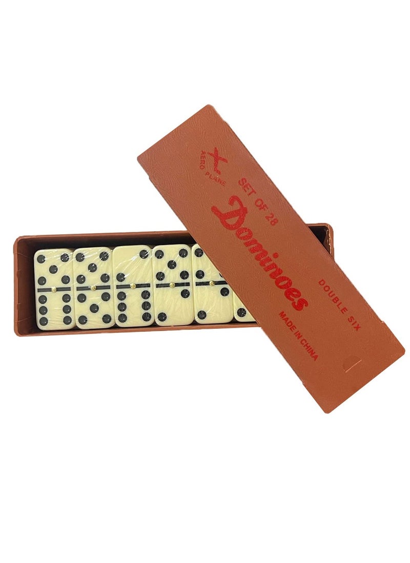 Dominoes مجموعة دومينو مزدوجة 6 من 28 قطعة - Image 2