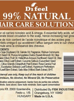 difeel 99% Natural Moisturizing Hair Care Solutions - Pro-Growth 7.8 ounce  - Image 2