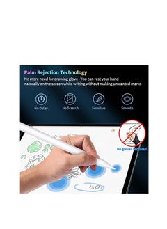 Generic Stylus Pen for iPad 9th&10th Gen with Palm Rejection, Active Pencil Compatible with Apple iPad 10th/9th/8th/7th/6th Gen, iPad Air 5th/4th/3rd Gen,iPad Pro 11 & 12.9 inch, iPad Mini 6th/5th Gen  - Image 5
