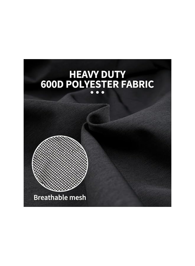 PROMASS Outdoor Chair, High Back, Ultra Lightweight, Camping Chair, Foldable, Compact, Backrest, Chair with Headrest, Fishing, Picnic, Hiking, - Image 5