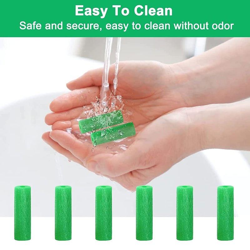 BowieMall 2Pcs Aligner Trays Seaters Chewies Silicone for Chompers Orthodontics Invisalign Aligners in Mint Green Colour with Case - Image 4