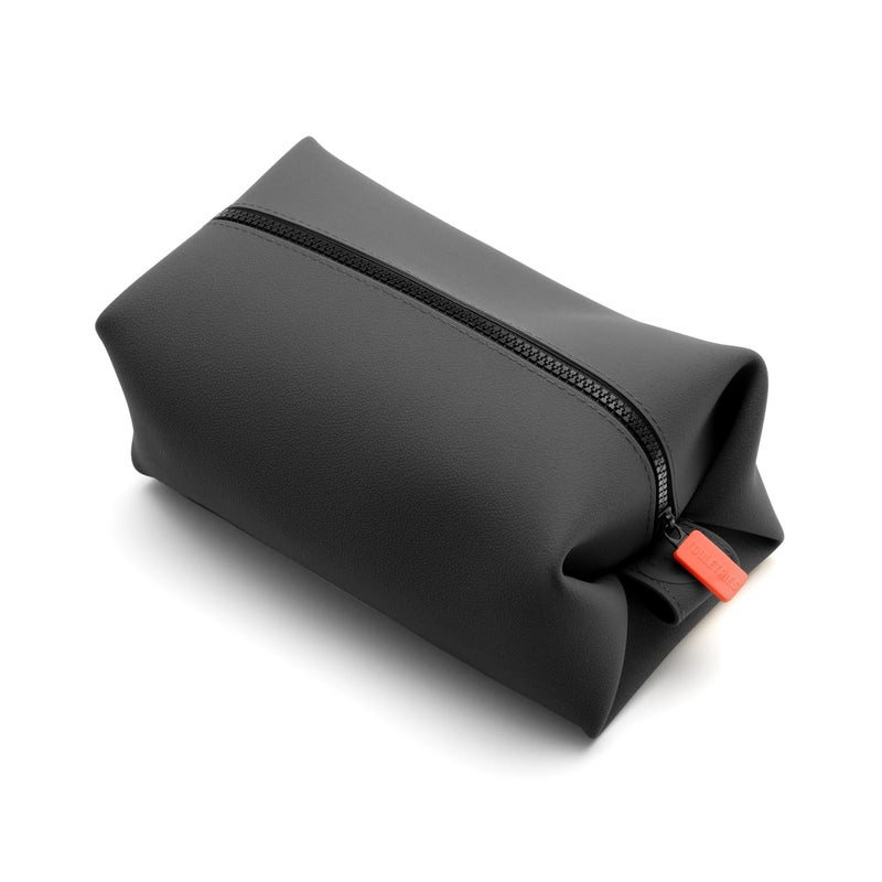 Tooletries - The Koby Dopp Kit - Silicone Toiletry Bag for Men, Travel Dopp Kit for Men - Heavy-Duty Zipper, Leak Resistance, Easy to Clean - 10" x 6" x 6" - Charcoal - Image 1