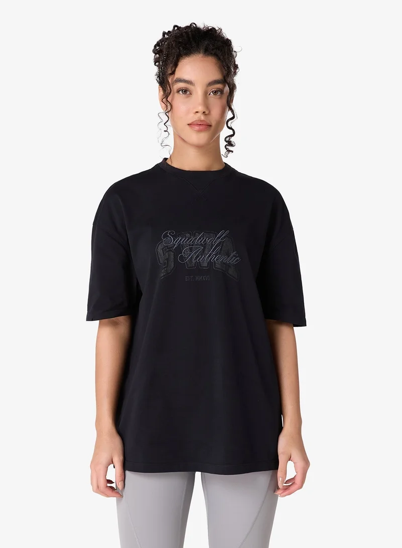 SQUATWOLF Authentic Oversized Graphic Tee