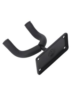 Thoraya Guitar Wall Mount Hanger Hook 4 Holes Acoustic Electric Bass Metal Holder for All Size Guitars Black  - Image 3