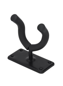 Thoraya Guitar Wall Mount Hanger Hook 4 Holes Acoustic Electric Bass Metal Holder for All Size Guitars Black  - Image 4