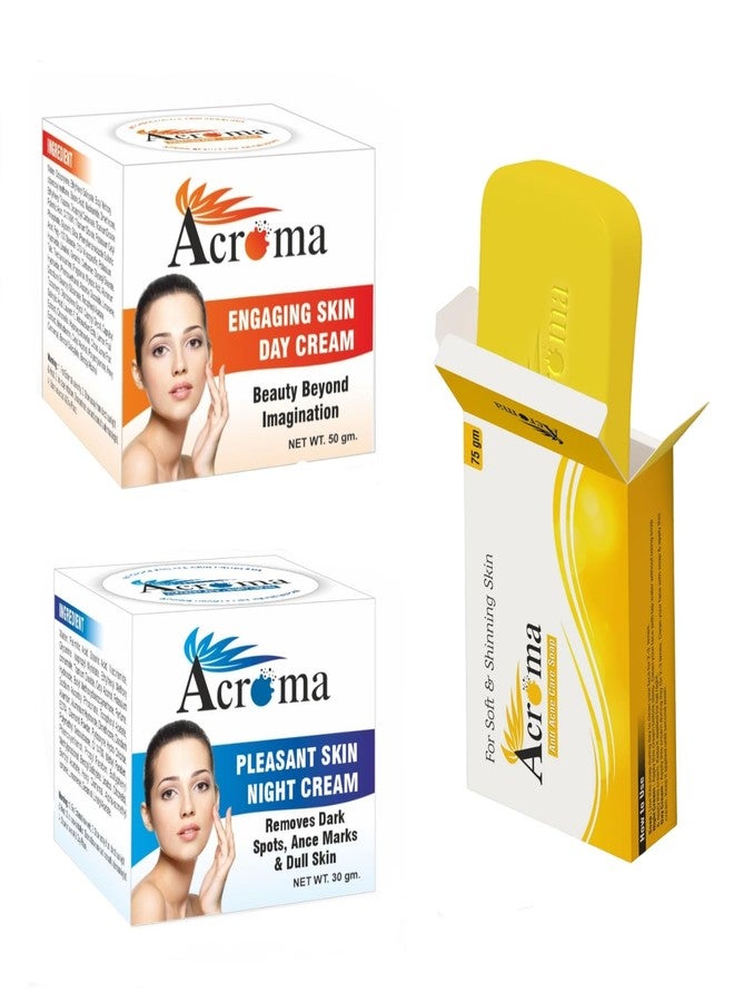 ACROMA ACNE SCARS REMOVAL CREAM (50+30+75 GM) # Recommended by All India Beautician Collaborative Practice (AIBCP) - Image 1