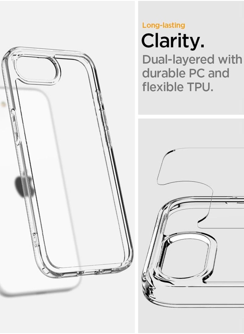Spigen Ultra Hybrid iPhone 16e Case Cover (2025) - Crystal Clear  - Image 5