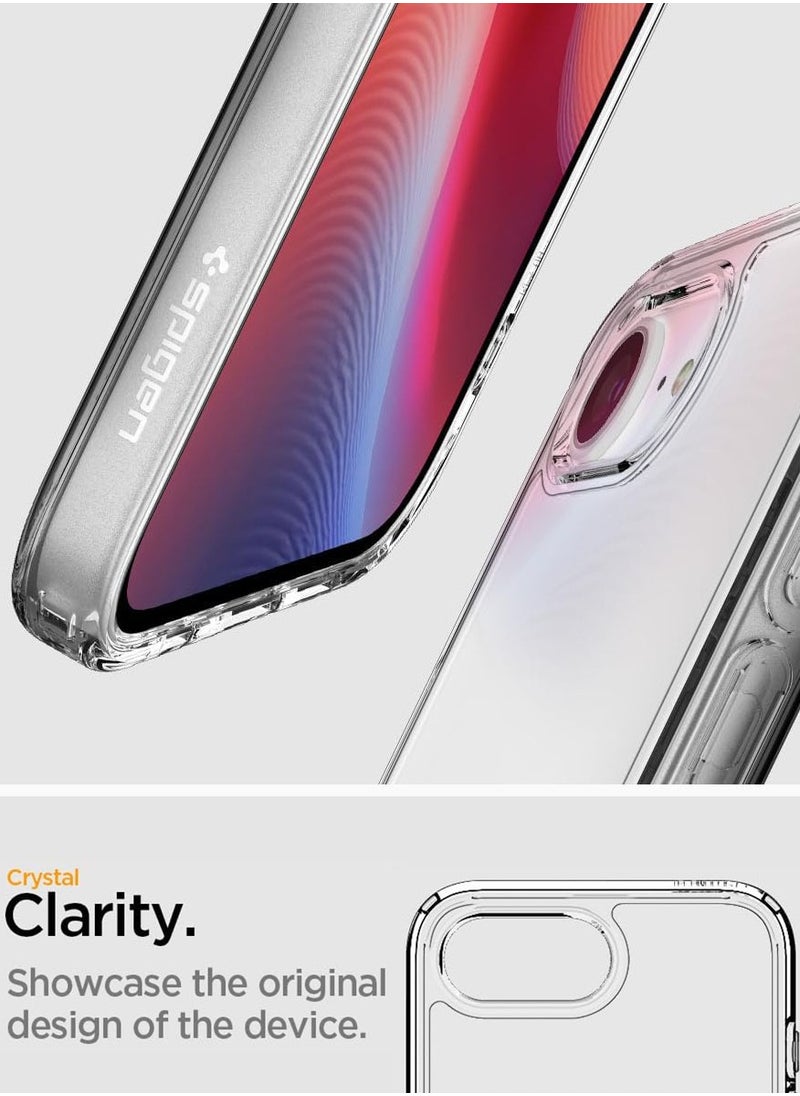 Spigen Ultra Hybrid iPhone 16e Case Cover (2025) - Crystal Clear  - Image 4