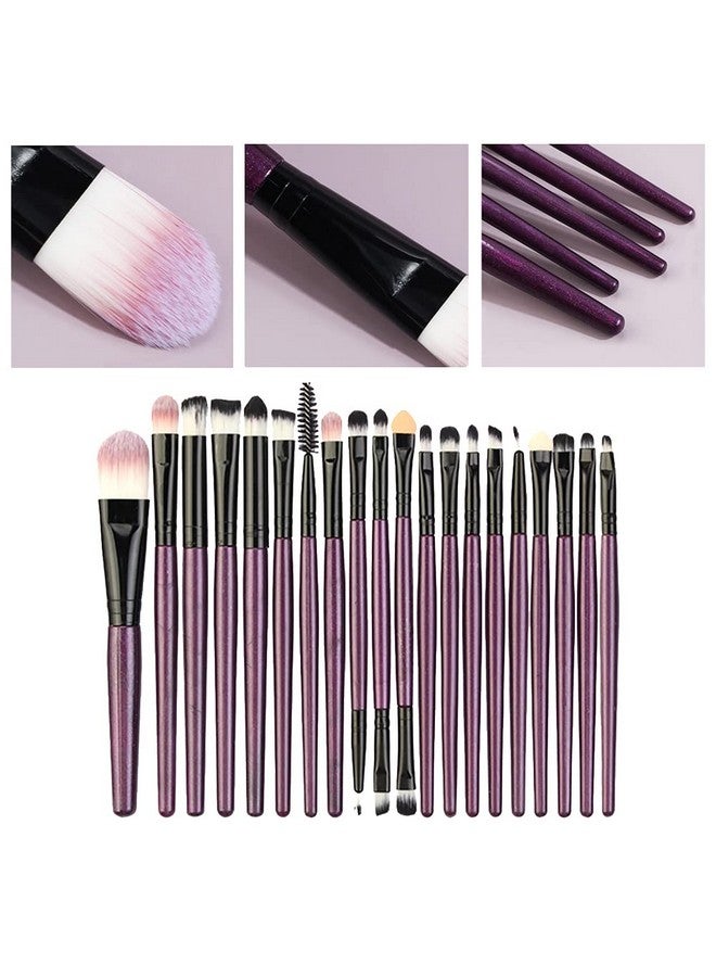 dancecola Makeup Brushes 20Pcs Proffesional Cosmetics For Face Makeup Brush Set Powder Concealer Eyeshadow Eyebrow Lip Brush Beauty Tools Makeup Brushes - Image 2
