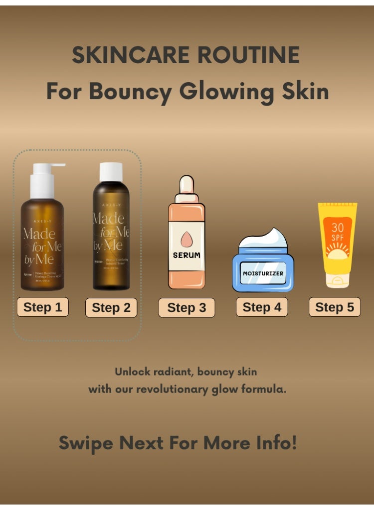 AXIS-Y Clogged Pores, Dull Skin & Oil Buildup Solution – AXIS-Y Moringa Cleansing Oil & Infused Toner Deep Purifying & Balancing Set - Image 3