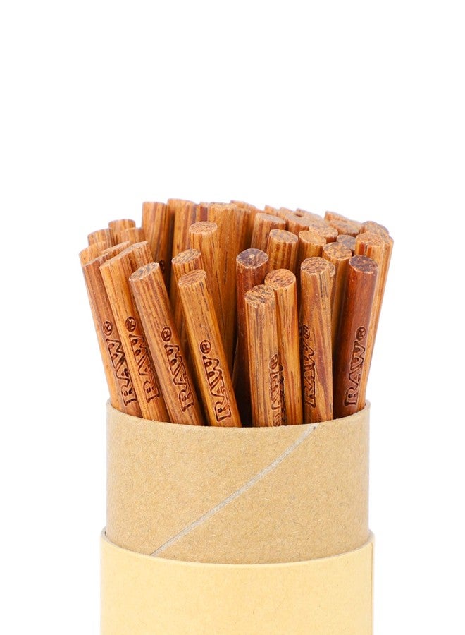 RAW Natural Wood Pokers | Pack, Push, and Roll | 4.5'' x .25'' Each Poking Stick | 50 Pack - Image 4
