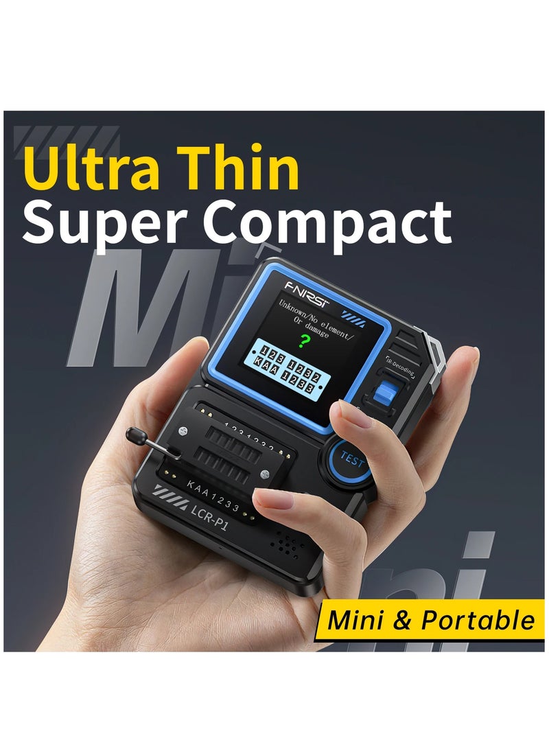 LCR-P1 Transistor Tester, Diode Triode Capacitor Resistance, LCR ESR Meter MOSFET NPN PNP SMD Multifunction Tester - Image 5