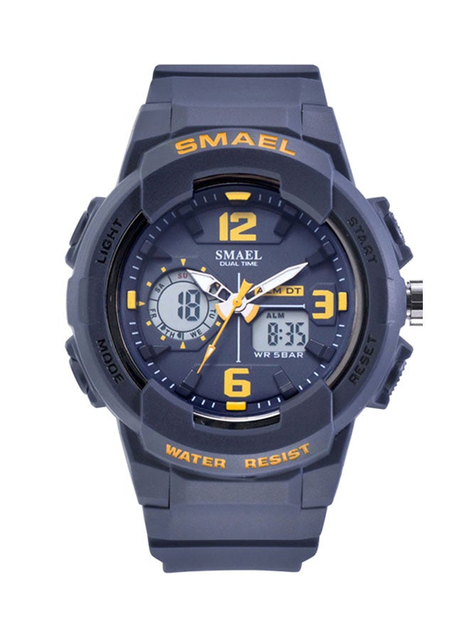 SMAEL Men's Water Resistant Analog/Digital Watch WS-1645-07