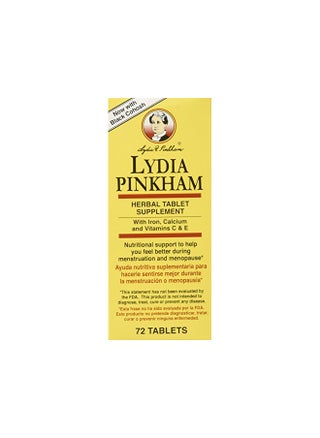 Lydia Pinkham Herbal Supplement Tablets for Menstruation and Menopause Support, 72 Count - pzsku/Z785B3D8CA8A24BD18844Z/45/_/1732278667/28d45817-89e5-4985-802d-06a9817d0040