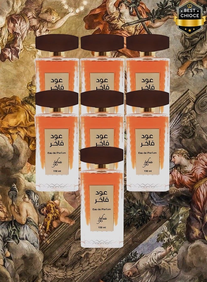 Infinite 7 Pieces Oud Fakhir Perfume 100ml - Image 1