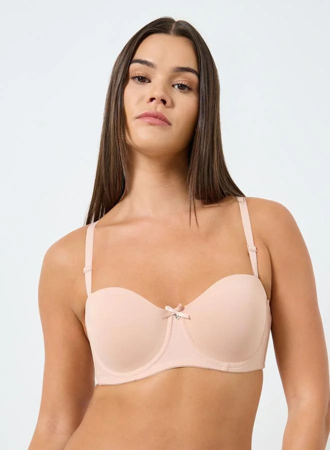 ستايلي طقم 2 حمالة صدر بالكونيت مبطنة بسلك دعم