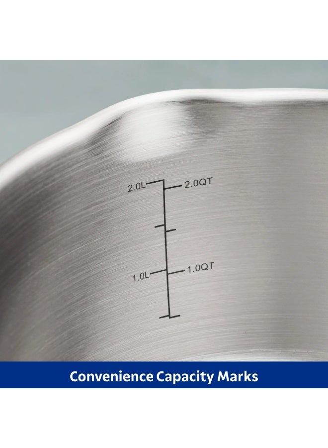 ترامونتينا منذ عام 1911، طقم أواني طهي تيمبو ثلاثي الطبقات من الفولاذ المقاوم للصدأ، 9 قطع، صنع في البرازيل 37240028 - Image 4