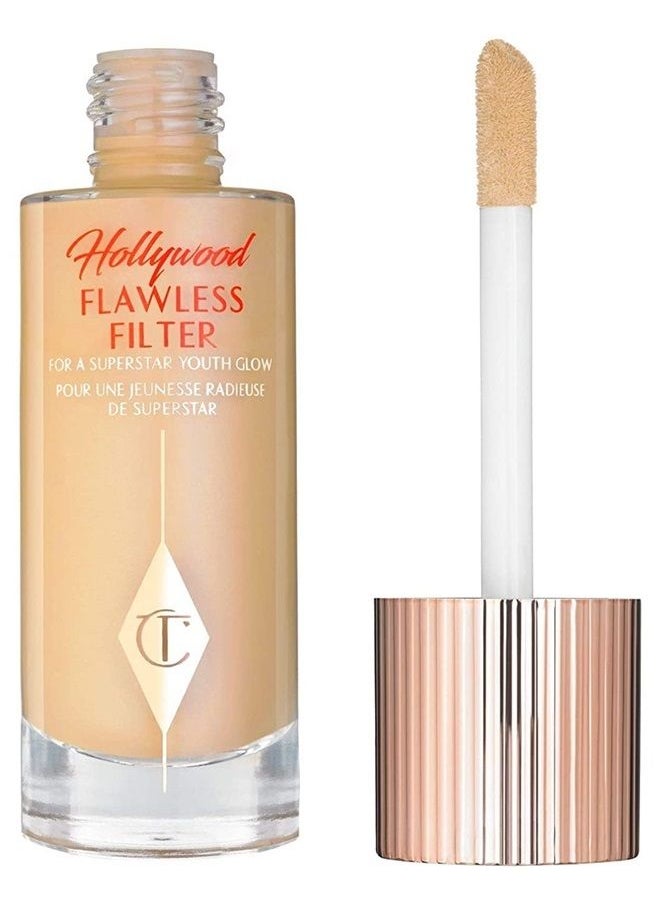 Charlotte Tilbury Hollywood Flawless Filter Face Foundation Primer & Highlight - 1 oz Full Size (Shade 7)