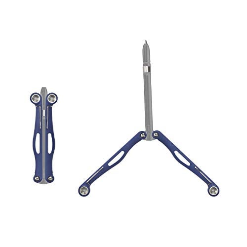 Spyderco - BaliYo Twin Handled High Performance Heavy Duty Pen - Dark Blue/Gray - YCN102 - Image 3