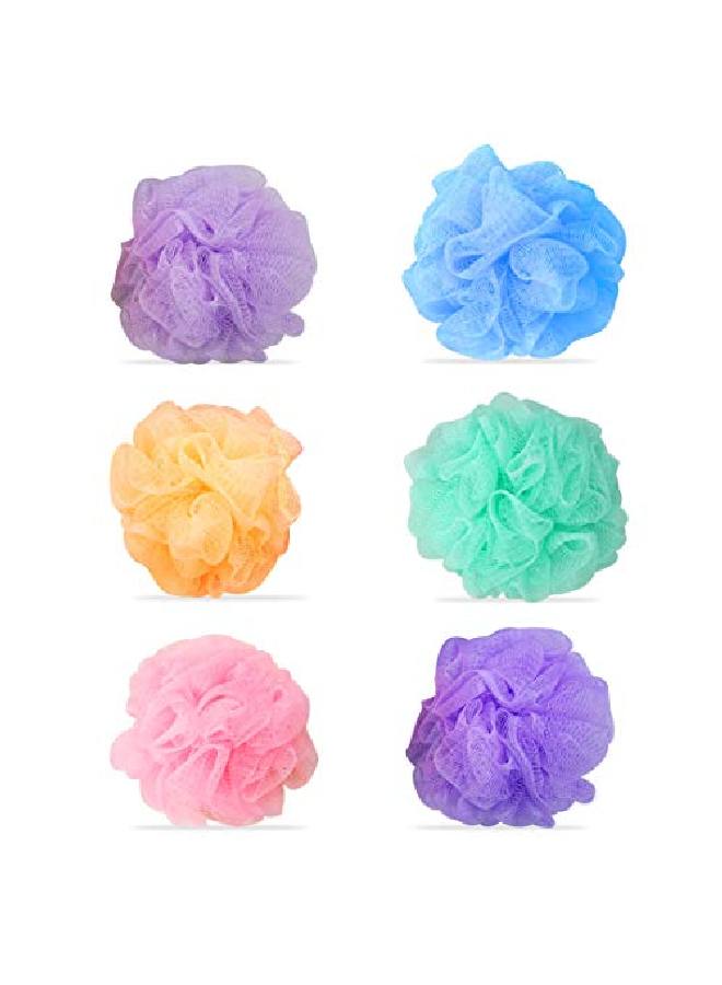 GUBB Exfoliating Loofah For Women Men | Bathing Scrubber For Body 6 Loofahs (Colour May Vary) - Image 2