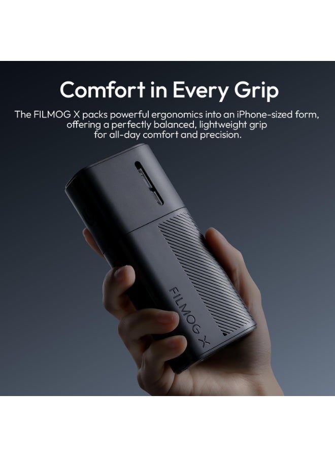 يولانزي جهاز ضباب محمول من طراز ULANZI FM02 FILMOG X طراز X073، يعمل بالبطارية بقوة 30 وات، جهاز ضباب محمول باليد، ملحقات كاميرا لتصوير الفيديو، وتصوير شخصيات الطعام - Image 4