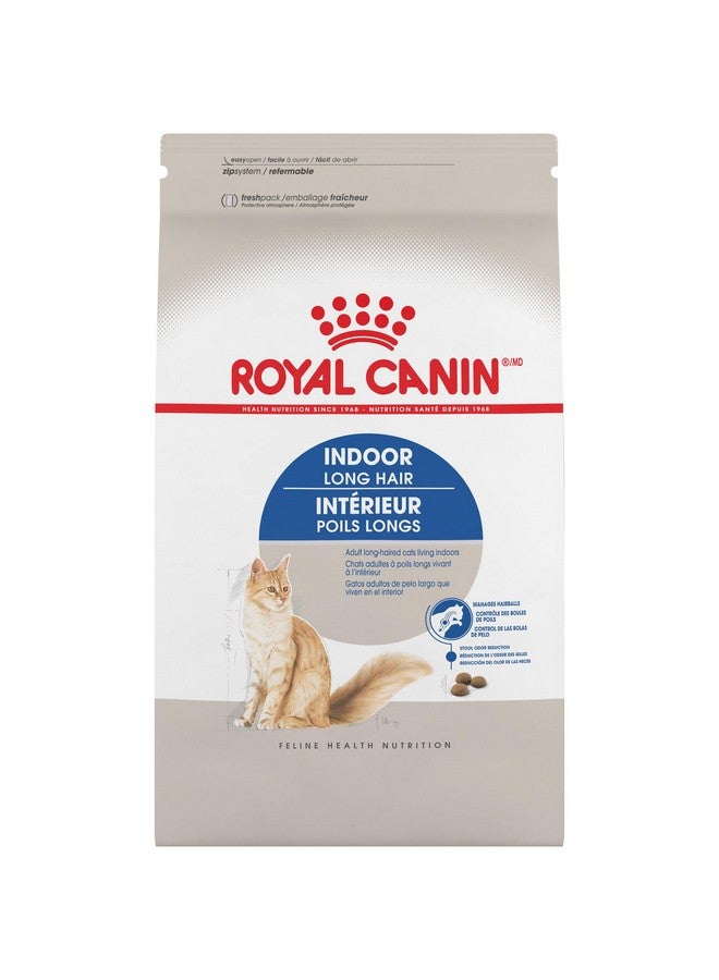 ROYAL CANIN Indoor Long Hair Adult Dry Cat Food, 6 Lb Bag - Image 1