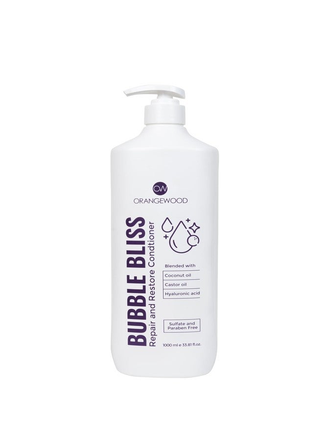 Orangewood Bubble Bliss Repair and Restore Shampoo & Conditioner, Retains Hair Moisture Prevent Loss Of Intercellular Build Elasticity, For Men and Women(Imported), Combo Pack - 1000ml - Image 4