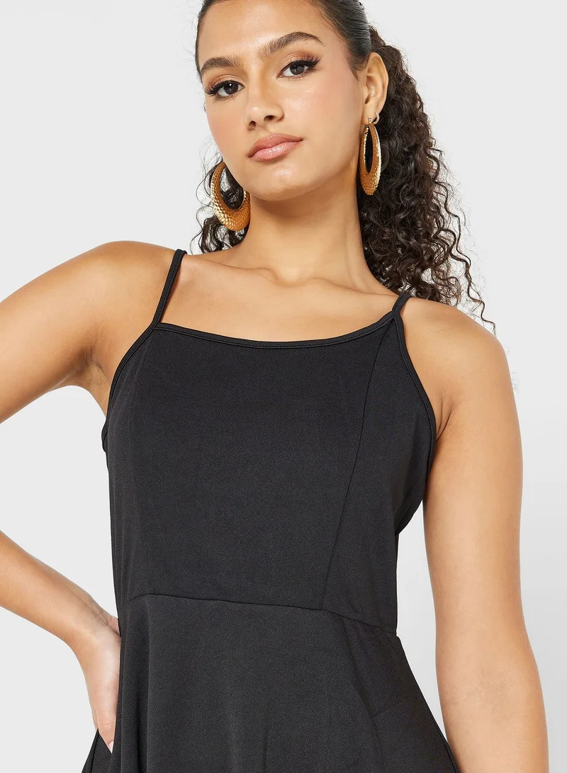 Ginger Strappy High Low Dress