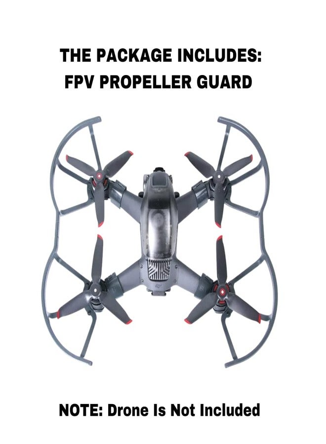 GetZget® Props Guard Compatible with DJI FPV Propeller Protector Guard Accessories - Image 2