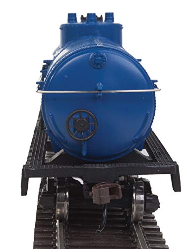 Walthers Trainline Tank Car-Ready to Run-Montana Rail Link (Blue, White) 931-1446 HO Scale Model Railroad - Freight Model - Image 3