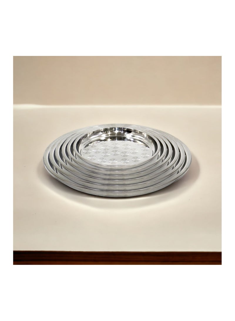 الصحاح طقم تباسي استيل من 6 قطع - Image 1