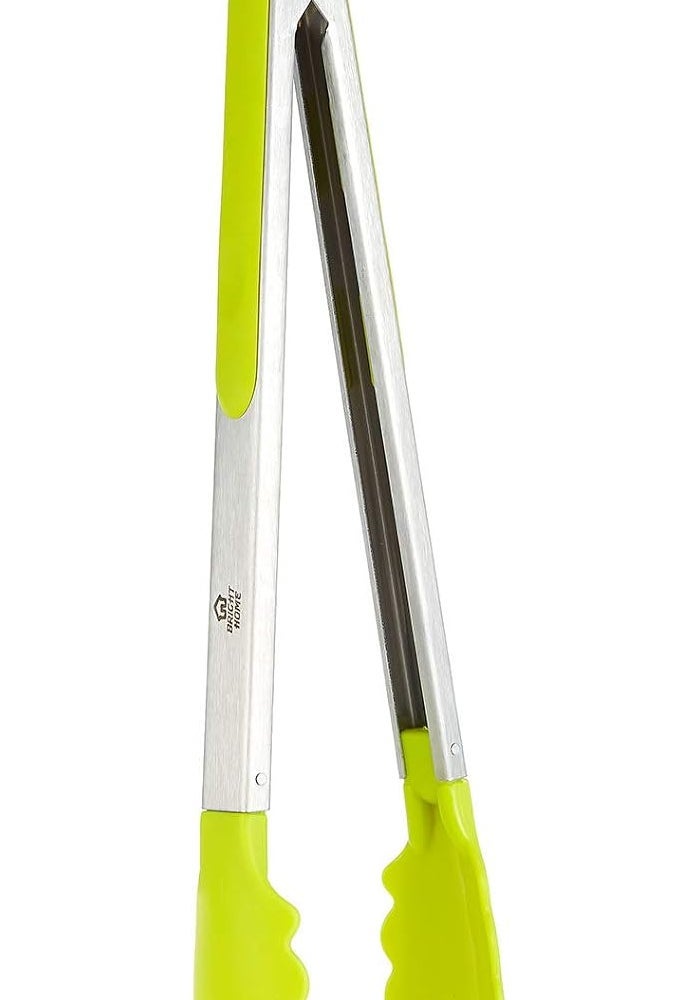 Nan Bright Home Bh257 Food Tong - Green Stainless Steel Kitchen Tool - Image 1