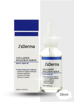 J'sDerma Hyaluronic Acid and Collagen Serum for Brightening and Wrinkle Improvement Collamide Hyaluron Serum 30ml  - Image 1