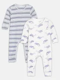 Broon White and Grey