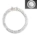 Merdege Ignition Switch Button Decorative Ring Bling Bow Design Metal OnePoint Start Switch Ring Universal for Most Cars White - Image 2
