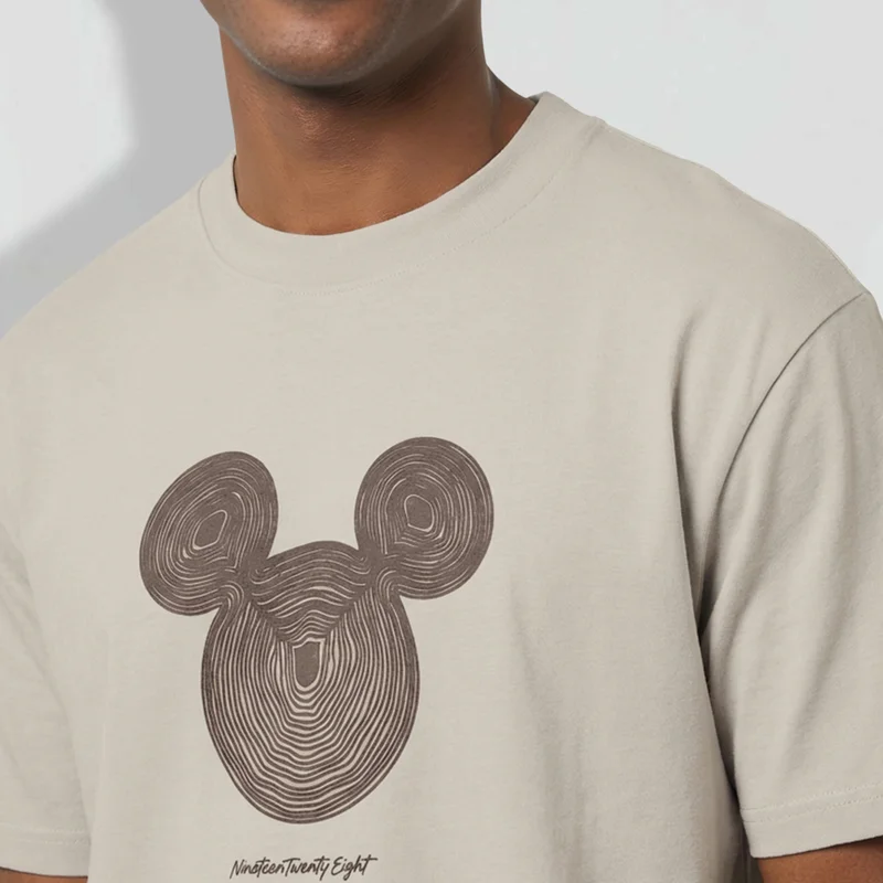 Being Human Men Mickey Mouse Printed Cotton T-shirt