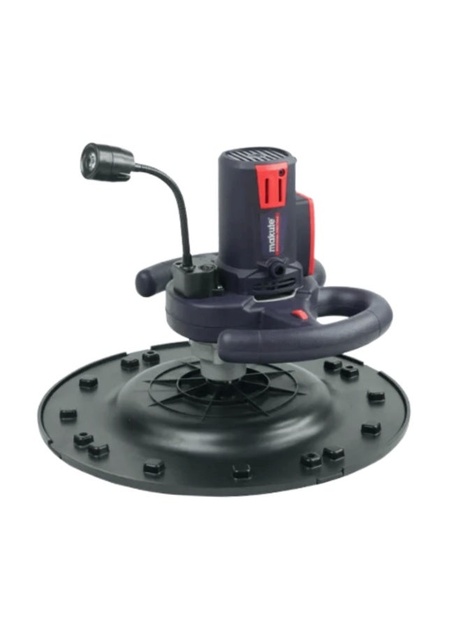 Makute EM121-380D Electric Wall Polishing Machine 1680W 220V | Concrete Cement Plaster Surface Finishing Tool | Mortar Smoothing Trowel for Construction & Renovation Work - Image 2