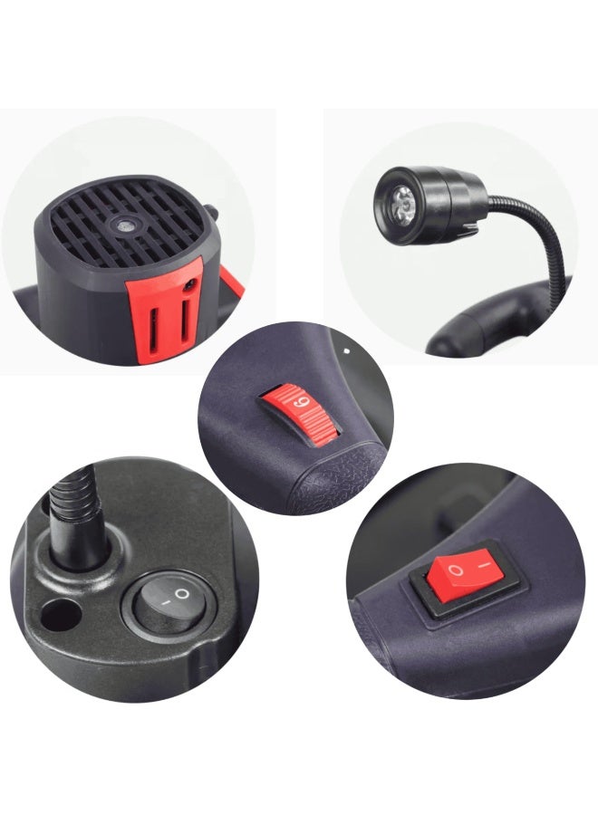 Makute EM121-380D Electric Wall Polishing Machine 1680W 220V | Concrete Cement Plaster Surface Finishing Tool | Mortar Smoothing Trowel for Construction & Renovation Work - Image 4