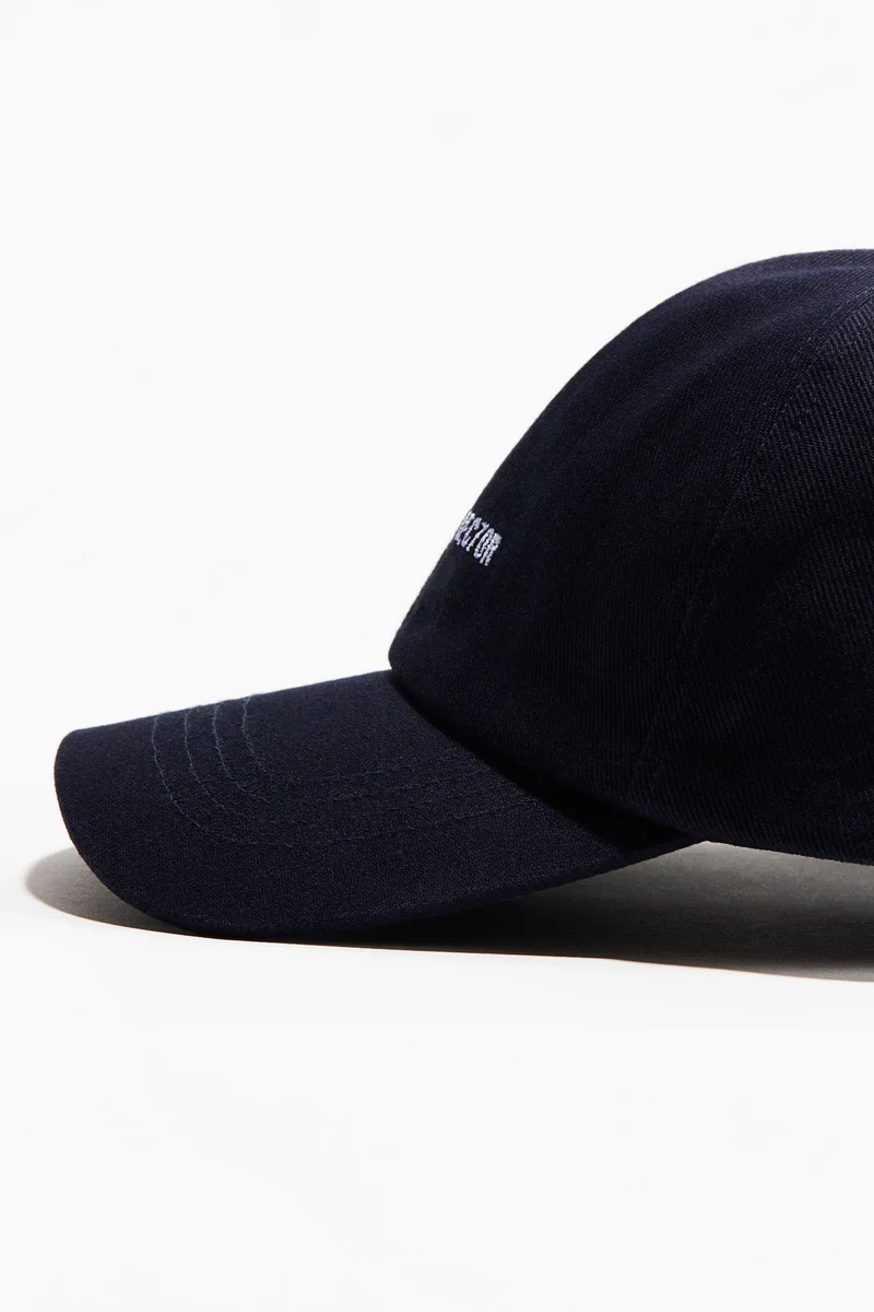 H&M Motif-detail cotton twill cap