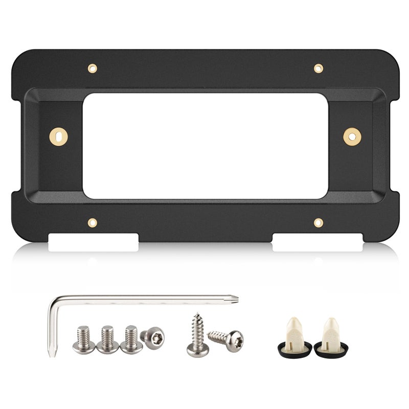 RED WOLF Rear License Plate Frame Bracket Holder Mount Fit for 20052022 BMW 12 35 6 X Series 328i 323i 528i M3 20022019 Mini Cooper 51187160607 51188238061551188238061 Tag Frame