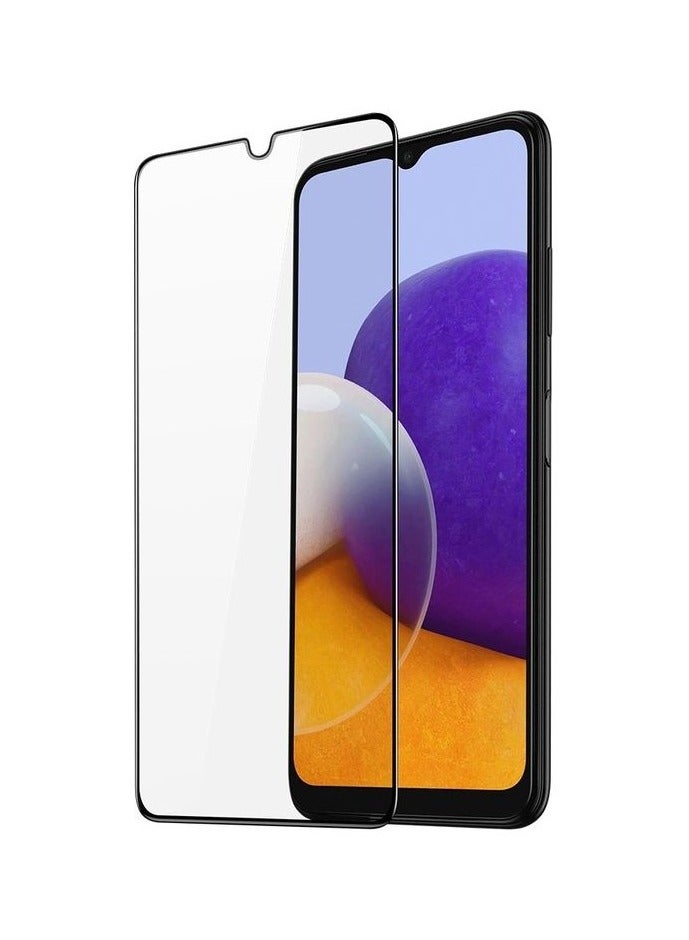 Full Size Tempered Glass Screen Protector For Samsung Galaxy A22 5G Clear - Image 2