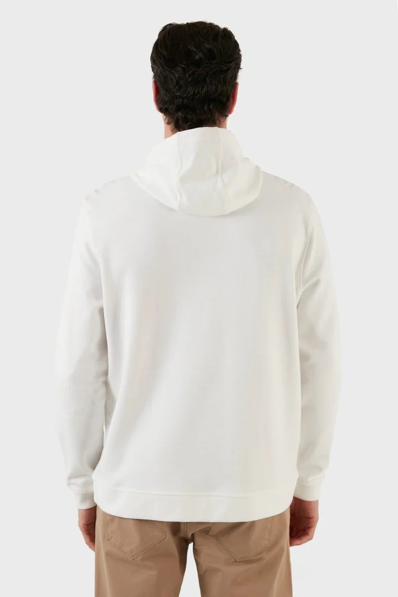 Exxe Cotton Kangaroo Pocket Hooded Sweat Men's Sweat 6141006