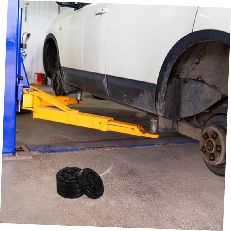 4Pcs Rubber Jack Pads for Two Post Lifting Durable Car Lifting Support Blocks for Automotive Maintenance Protective Pads for Stability and Grip - Image 5