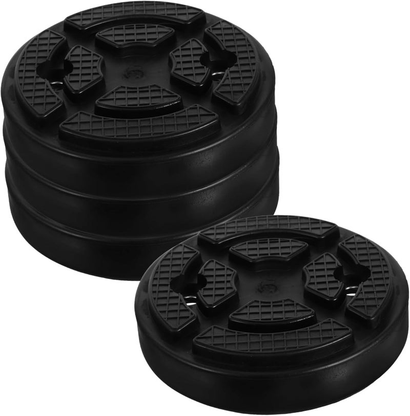 4Pcs Rubber Jack Pads for Two Post Lifting Durable Car Lifting Support Blocks for Automotive Maintenance Protective Pads for Stability and Grip - Image 1