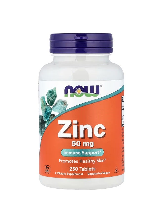 Now Zinc Gluconate 50 Mg Tab 250'S - Image 2